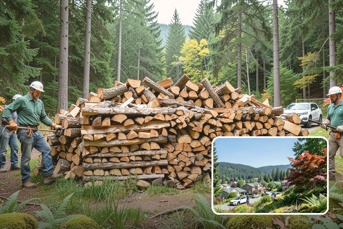 Fresh Cut Firewood in Index, Snohomish County, WA - Lower price point than seasoned stock