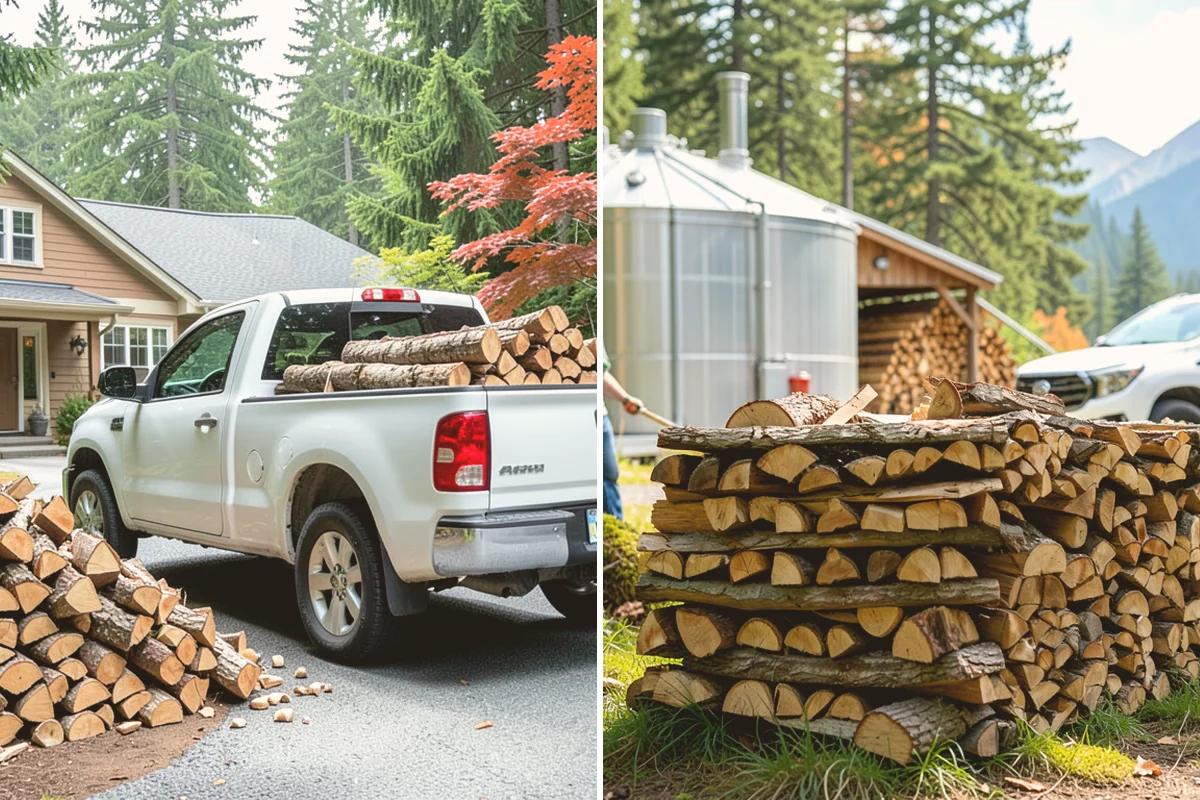 Fresh Cut Firewood in Index, Snohomish County, WA - Confirm your quantity and preferred split size