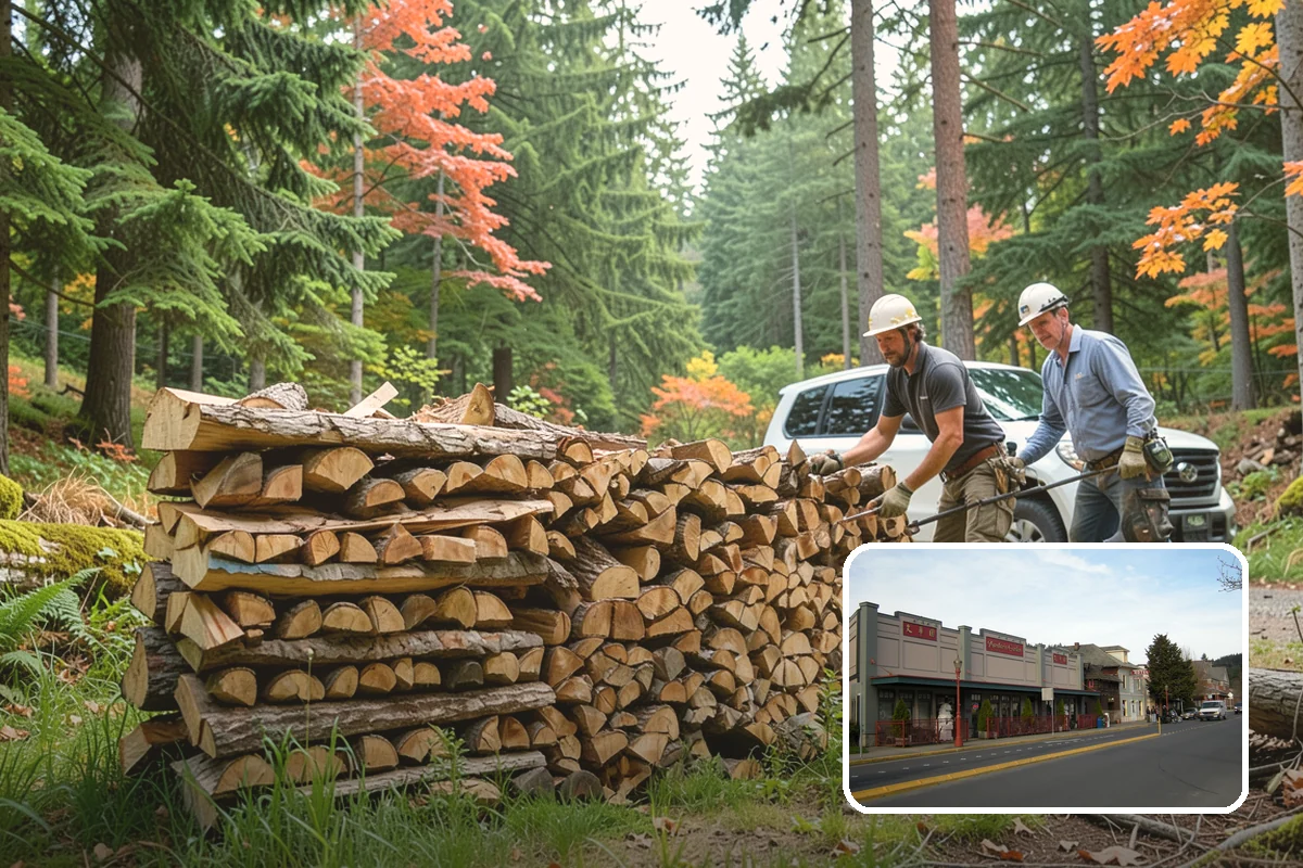 Fresh Cut Firewood in Issaquah, King County, WA - Lower price point than seasoned stock