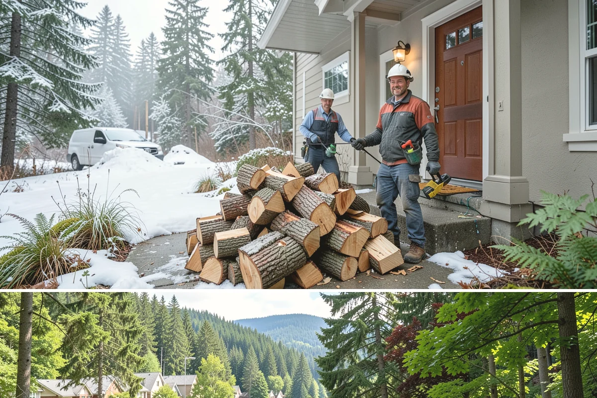 Fresh Cut Firewood in Lake Forest Park, King County, WA - Order in late winter or spring so the wood has the full dry season to cure before you burn it.