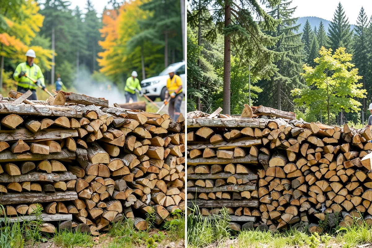 Fresh Cut Firewood in Lakewood, Pierce County, WA - Confirm your quantity and preferred split size