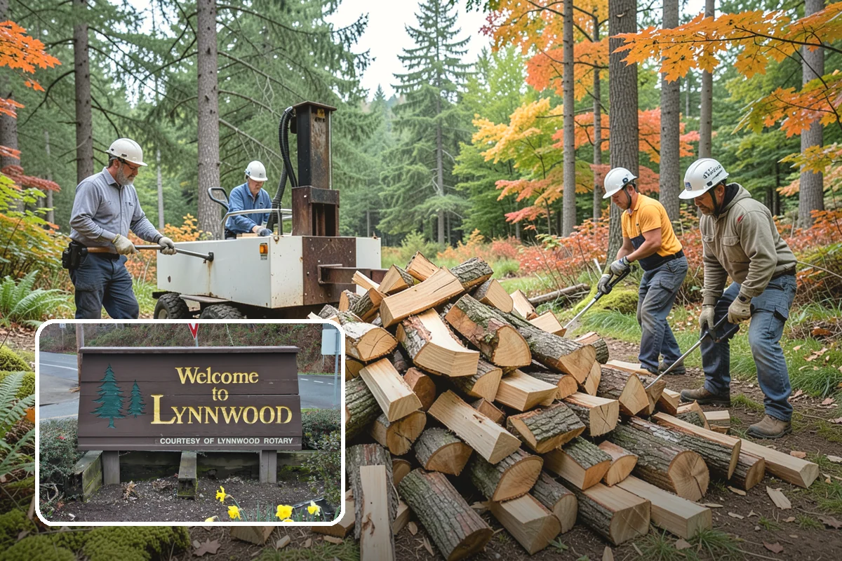 Fresh Cut Firewood in Lynnwood, Snohomish County, WA - Lower price point than seasoned stock