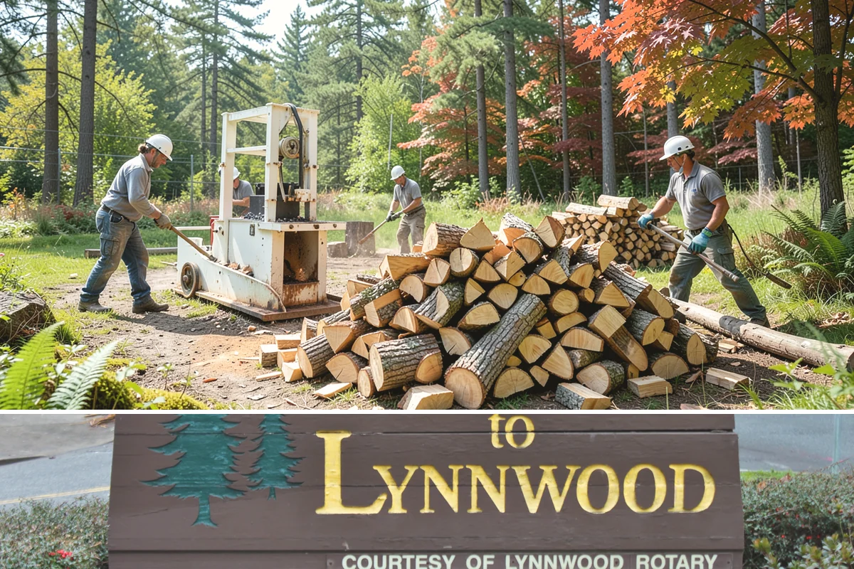 Fresh Cut Firewood in Lynnwood, Snohomish County, WA - Order in late winter or spring so the wood has the full dry season to cure before you burn it.