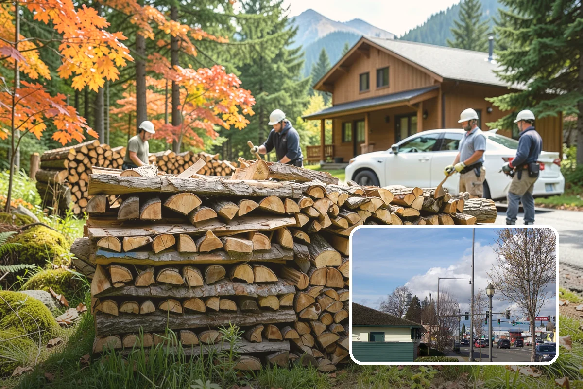 Fresh Cut Firewood in Marysville, Snohomish County, WA - Lower price point than seasoned stock