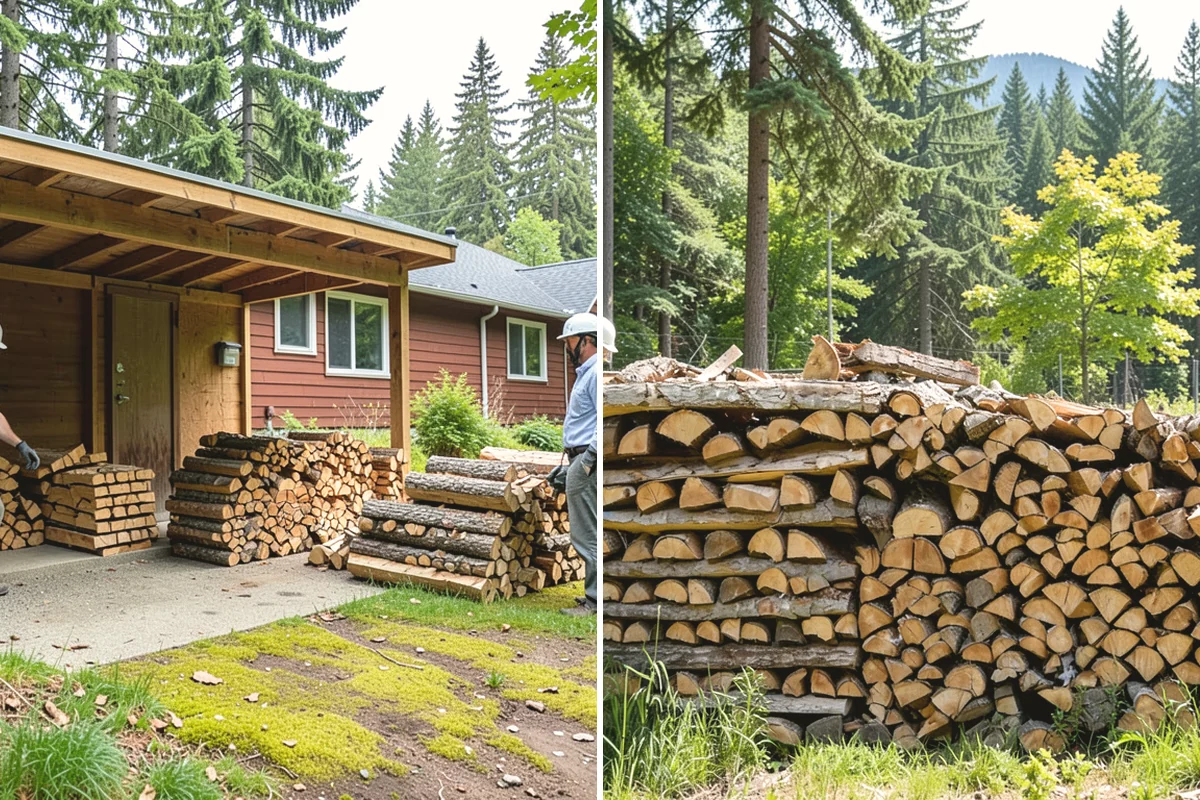 Fresh Cut Firewood in Mercer Island, King County, WA - Confirm your quantity and preferred split size