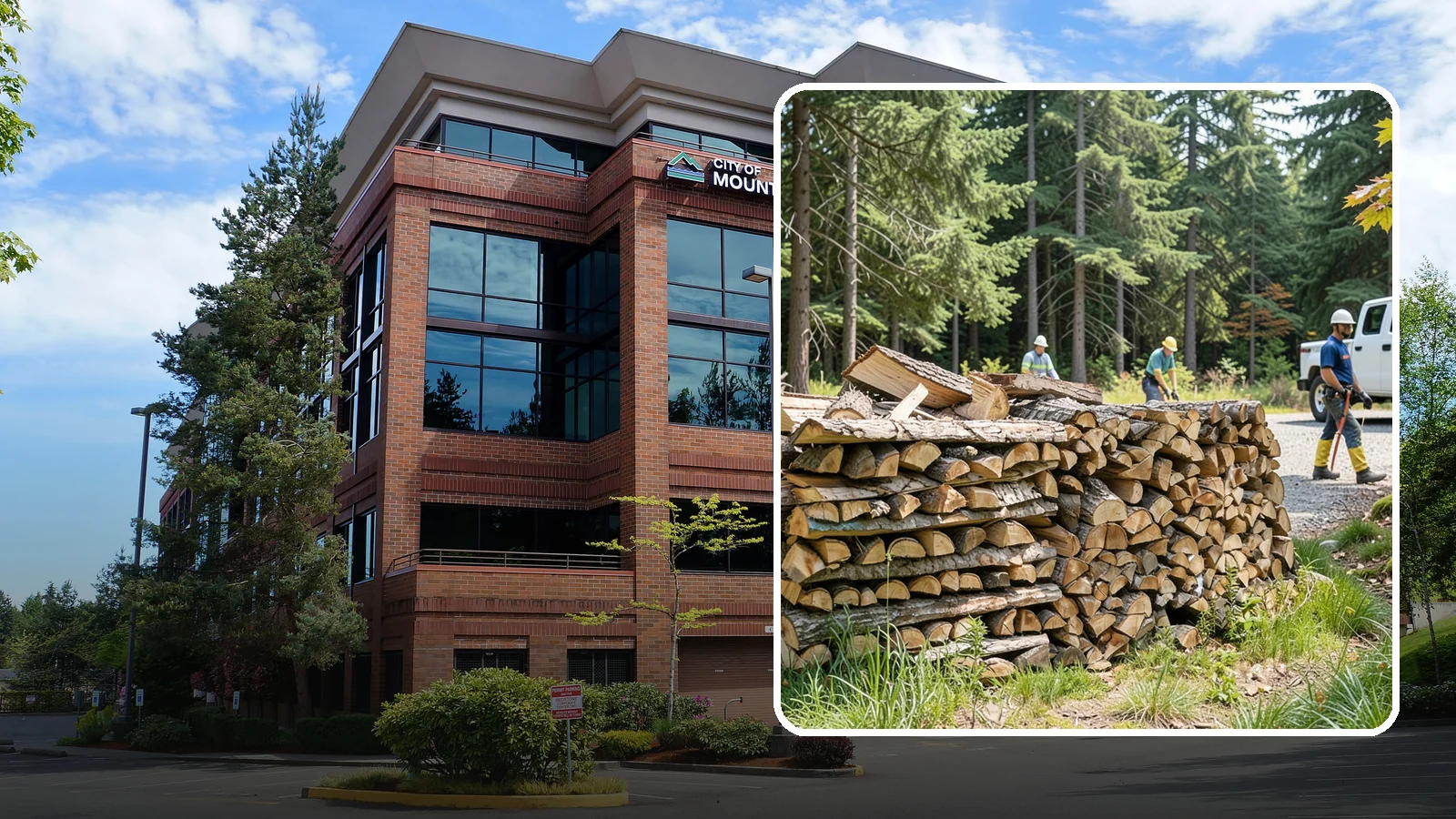Fresh Cut Firewood in Mountlake Terrace, WA - Freshly cut firewood delivered ready for you to begin the seasoning process at home.