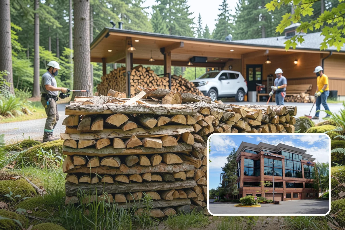 Fresh Cut Firewood in Mountlake Terrace, WA - Lower price point than seasoned stock