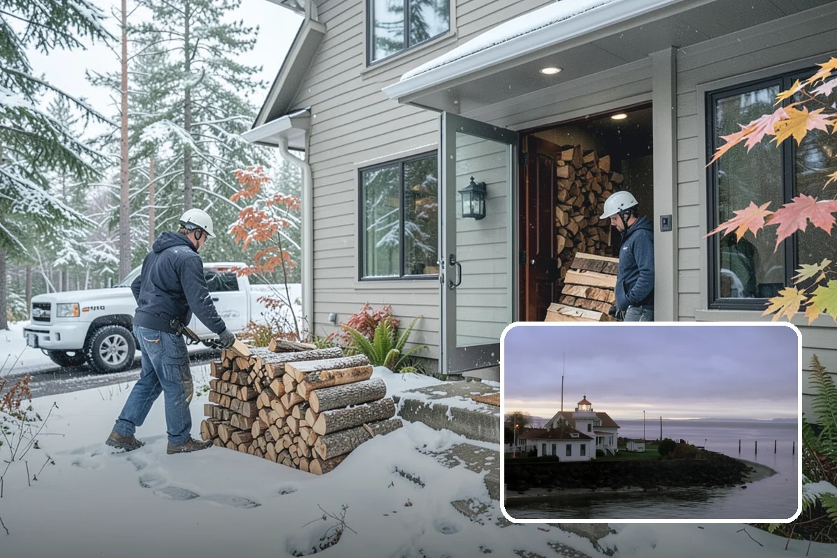 Fresh Cut Firewood in Mukilteo, Snohomish County, WA - Lower price point than seasoned stock