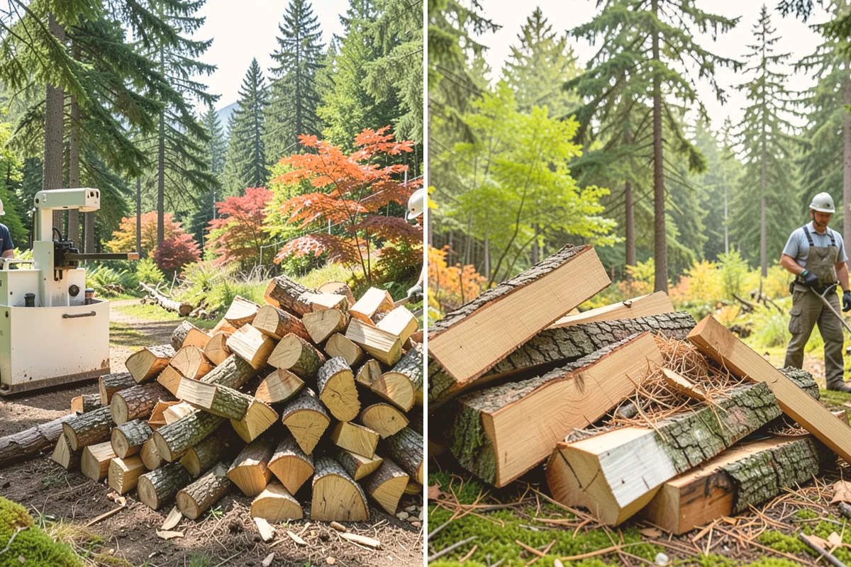 Fresh Cut Firewood in Newcastle, King County, WA - Confirm your quantity and preferred split size