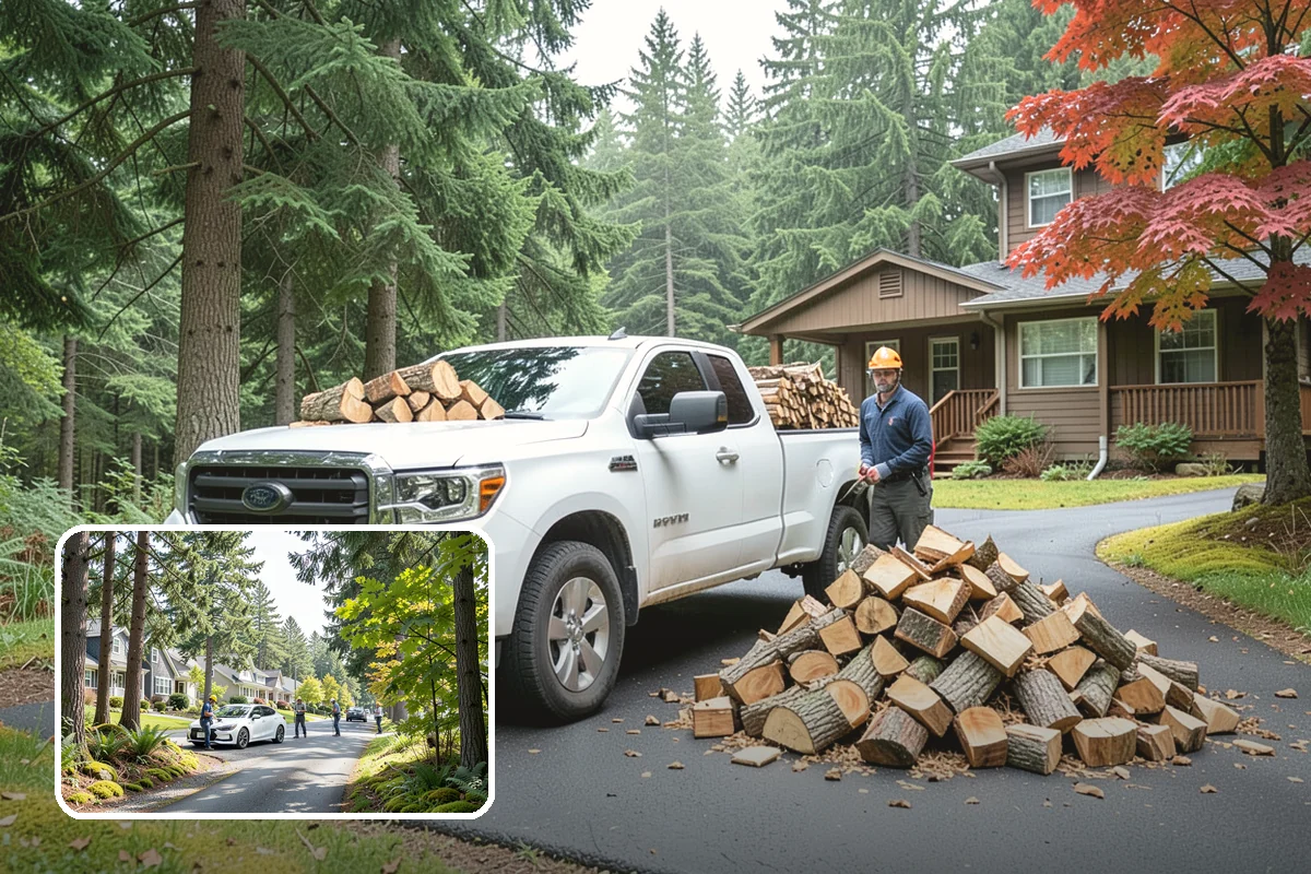 Fresh Cut Firewood in Normandy Park, King County, WA - Lower price point than seasoned stock