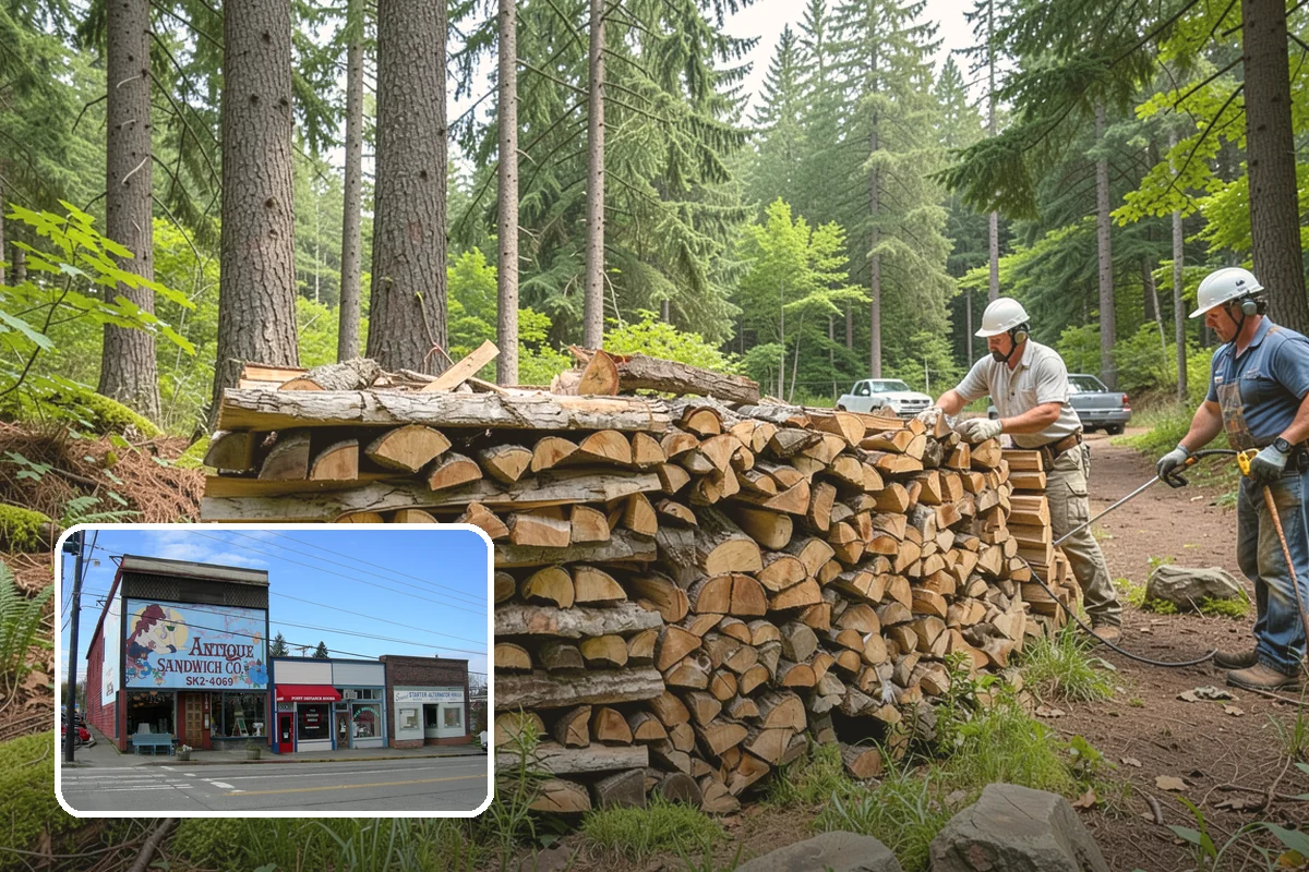 Fresh Cut Firewood in Ruston, Pierce County, WA - Lower price point than seasoned stock