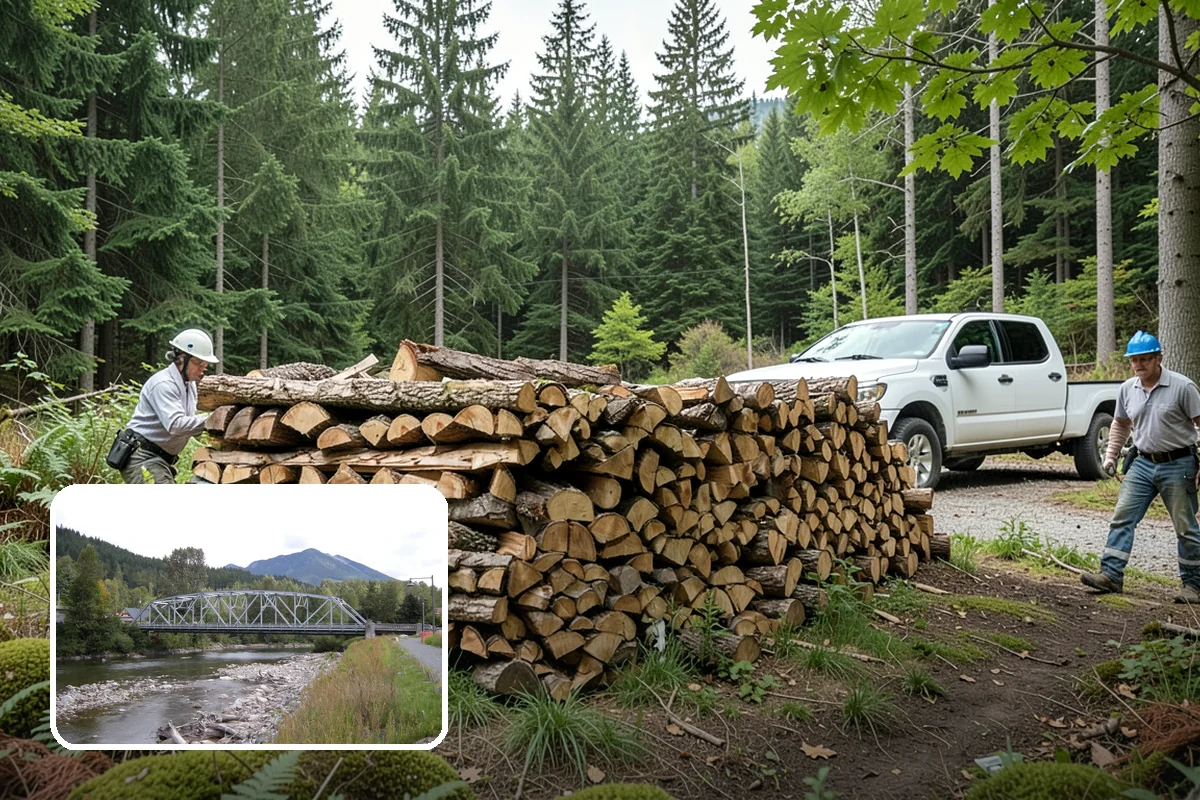 Fresh Cut Firewood in Skykomish, King County, WA - Lower price point than seasoned stock