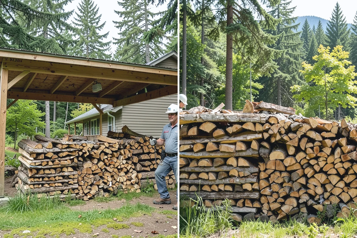 Fresh Cut Firewood in Skykomish, King County, WA - Confirm your quantity and preferred split size