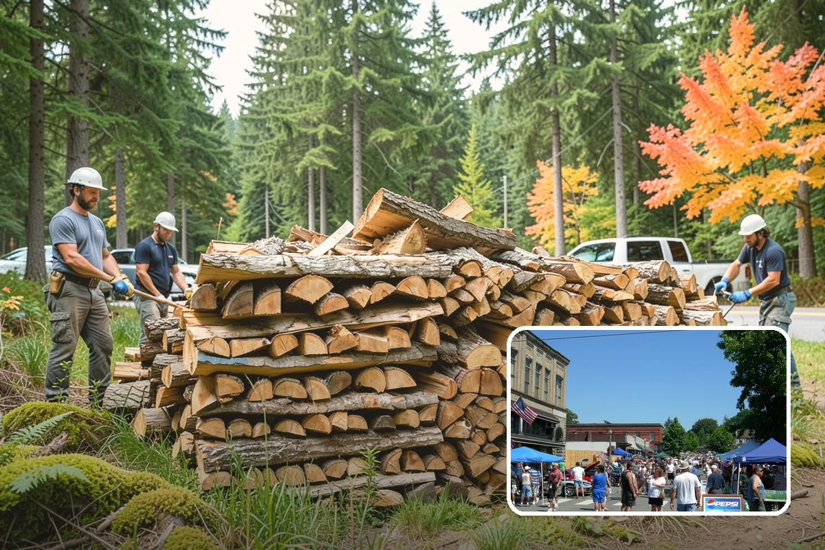 Fresh Cut Firewood in Snohomish, Snohomish County, WA - Lower price point than seasoned stock