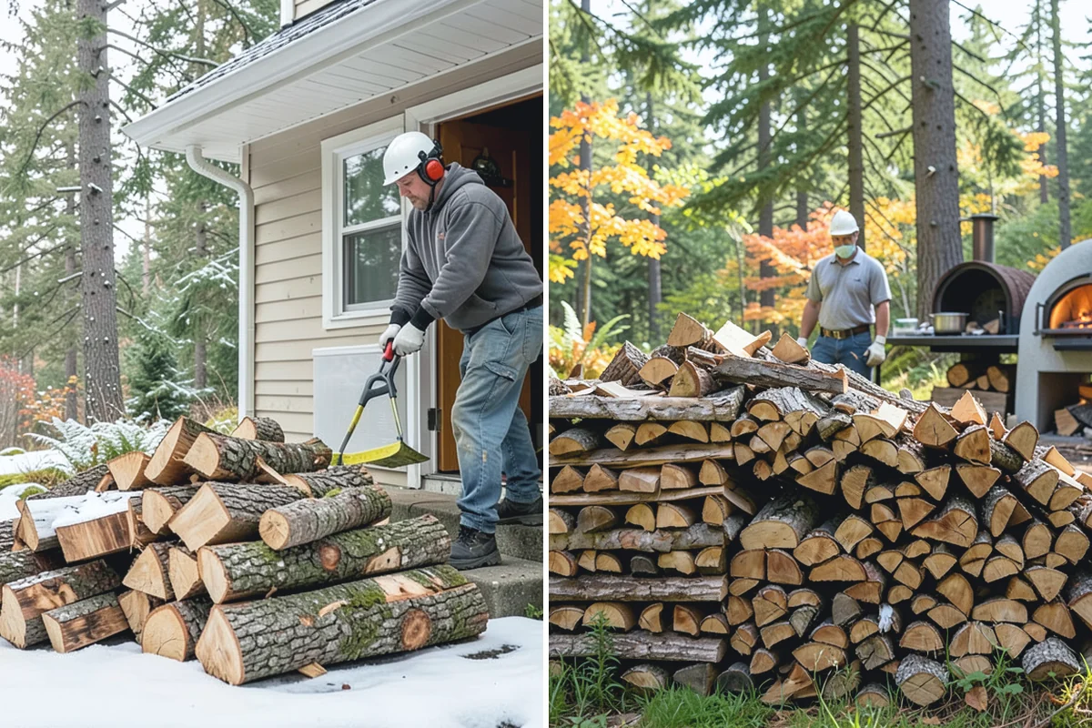 Fresh Cut Firewood in South Prairie, Pierce County, WA - Confirm your quantity and preferred split size