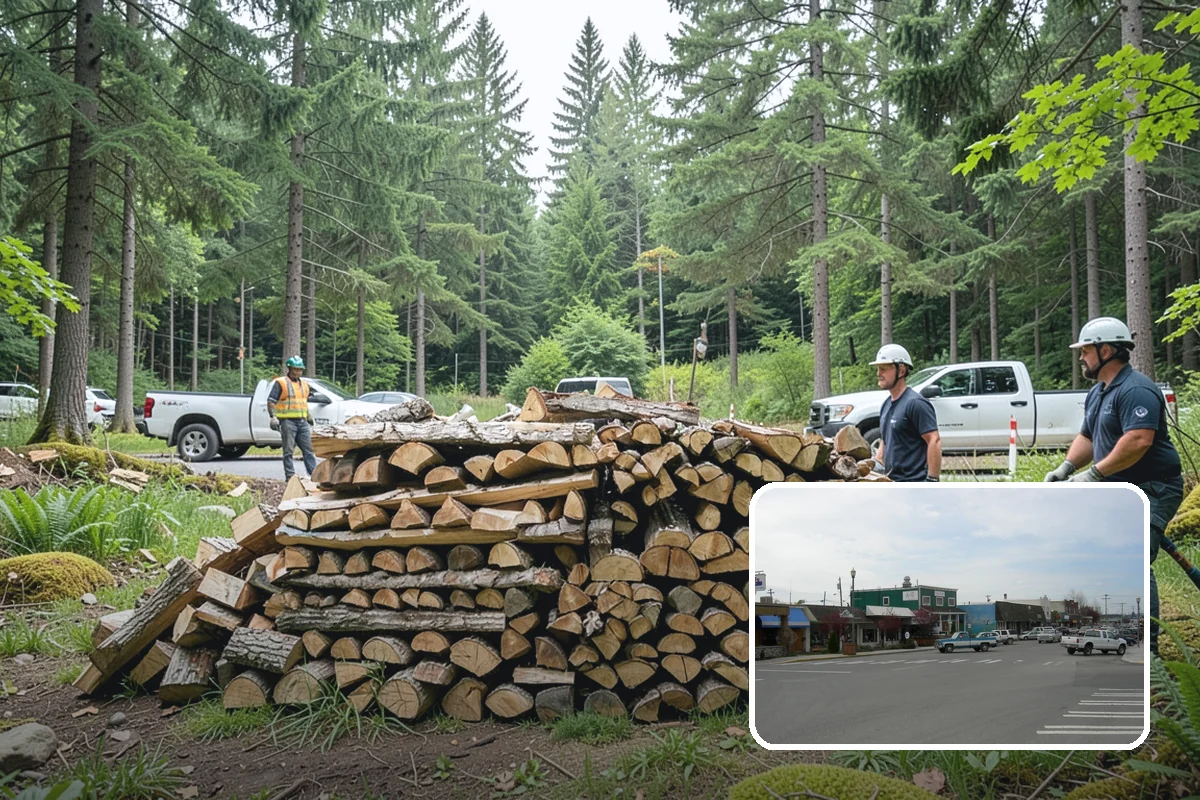 Fresh Cut Firewood in Stanwood, Snohomish County, WA - Lower price point than seasoned stock