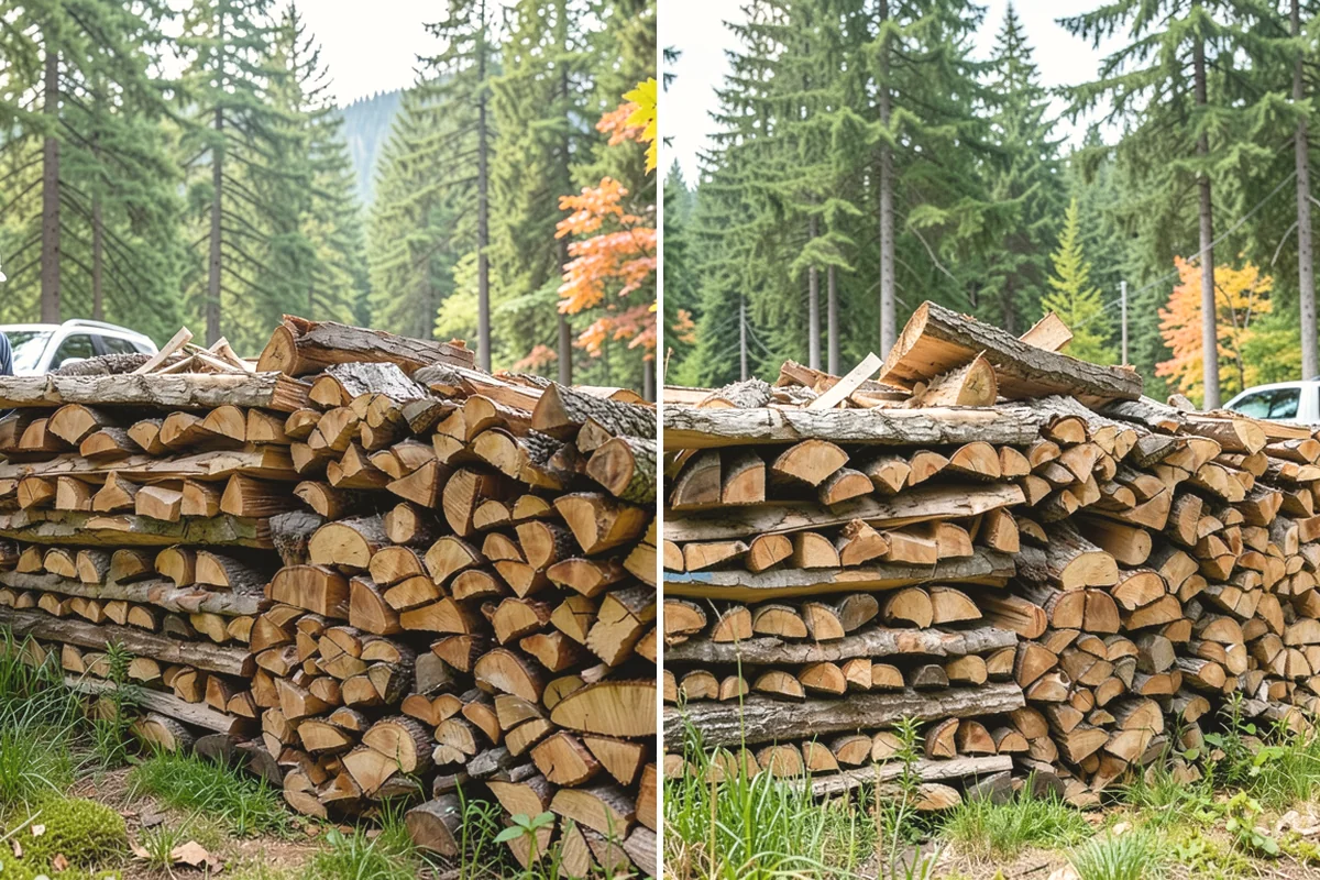Fresh Cut Firewood in Tacoma, Pierce County, WA - Confirm your quantity and preferred split size