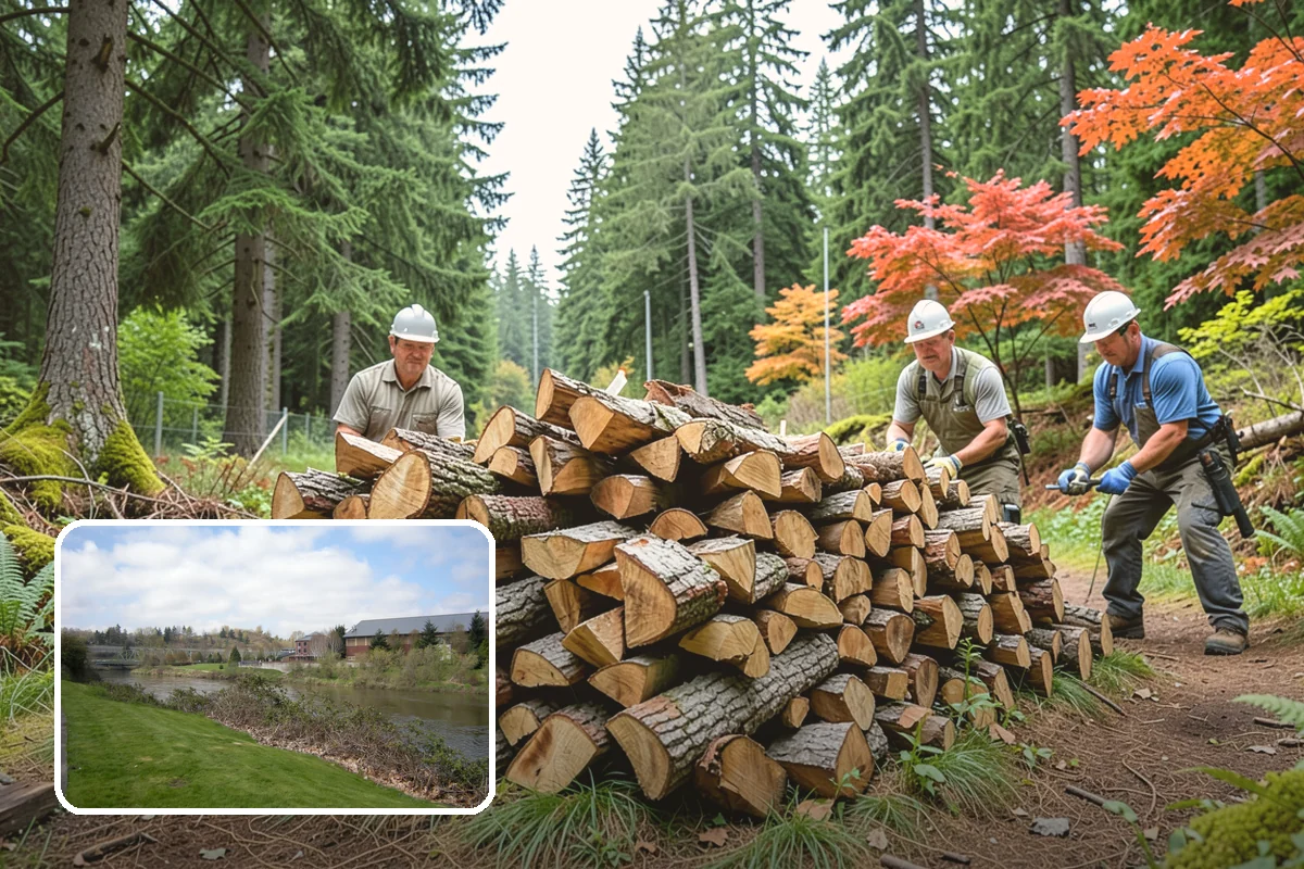 Fresh Cut Firewood in Tukwila, King County, WA - Lower price point than seasoned stock