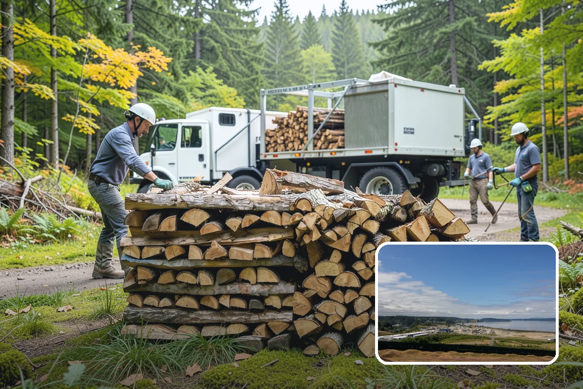 Fresh Cut Firewood in University Place, Pierce County, WA - Lower price point than seasoned stock