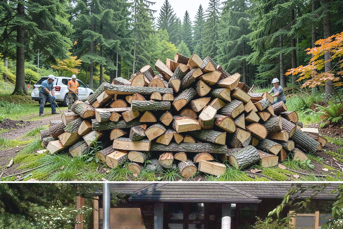 Fresh Cut Firewood in Yarrow Point, King County, WA - Order in late winter or spring so the wood has the full dry season to cure before you burn it.