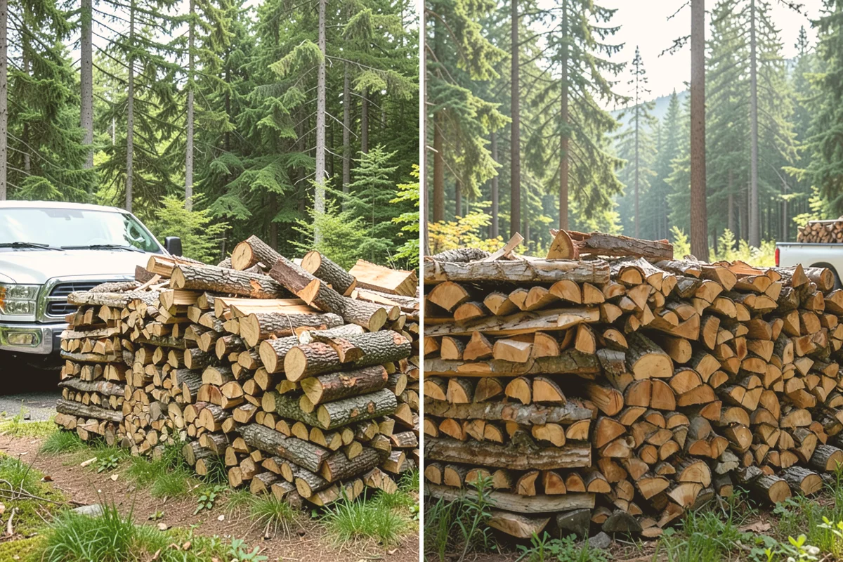 Full Cord Firewood in Algona, King County, WA - Order your full cord and set a delivery day