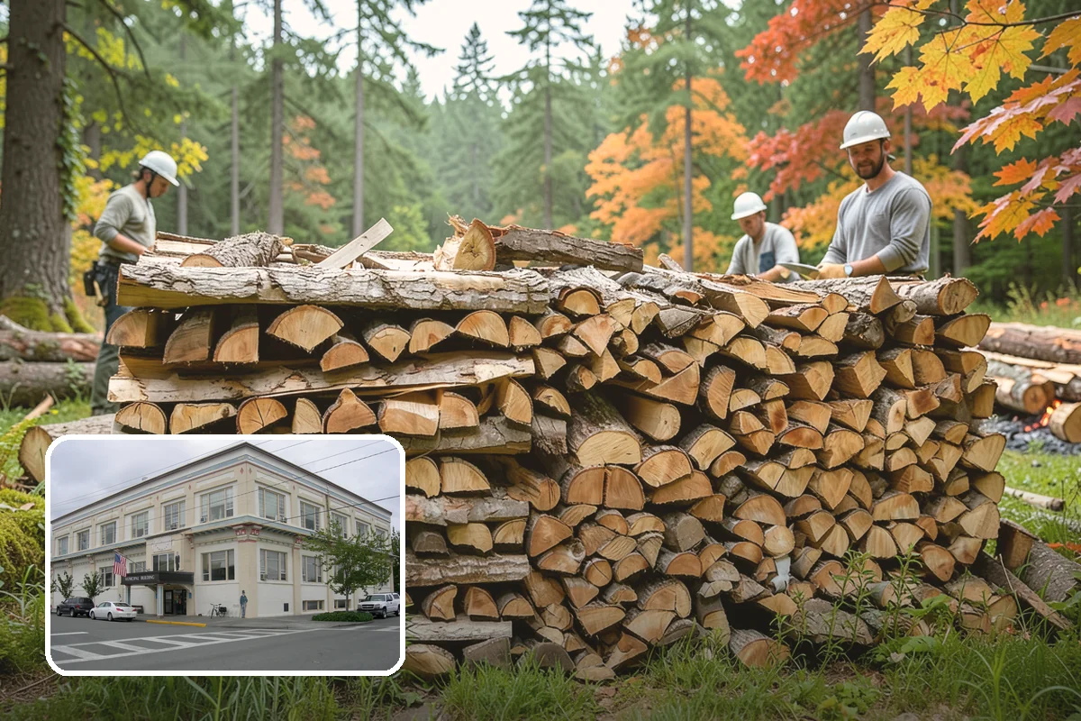 Full Cord Firewood in Anacortes, Skagit County, WA - A full season's worth of dependable heat