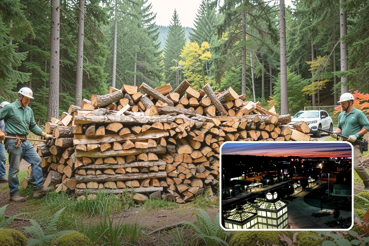Full Cord Firewood in Auburn, King County, WA - A full season's worth of dependable heat