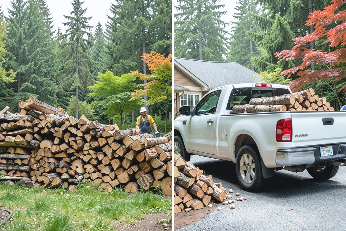 Full Cord Firewood in Auburn, King County, WA - Order your full cord and set a delivery day