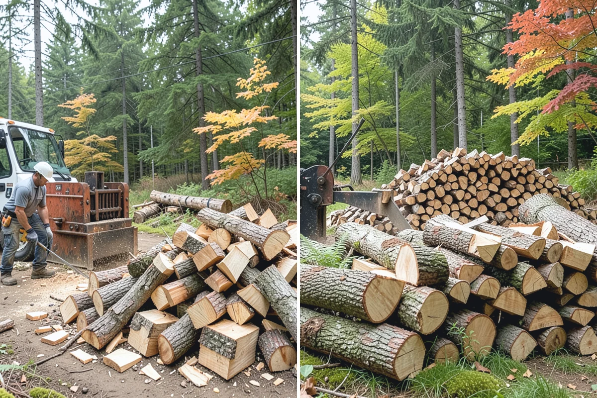 Full Cord Firewood in Bonney Lake, Pierce County, WA - Order your full cord and set a delivery day