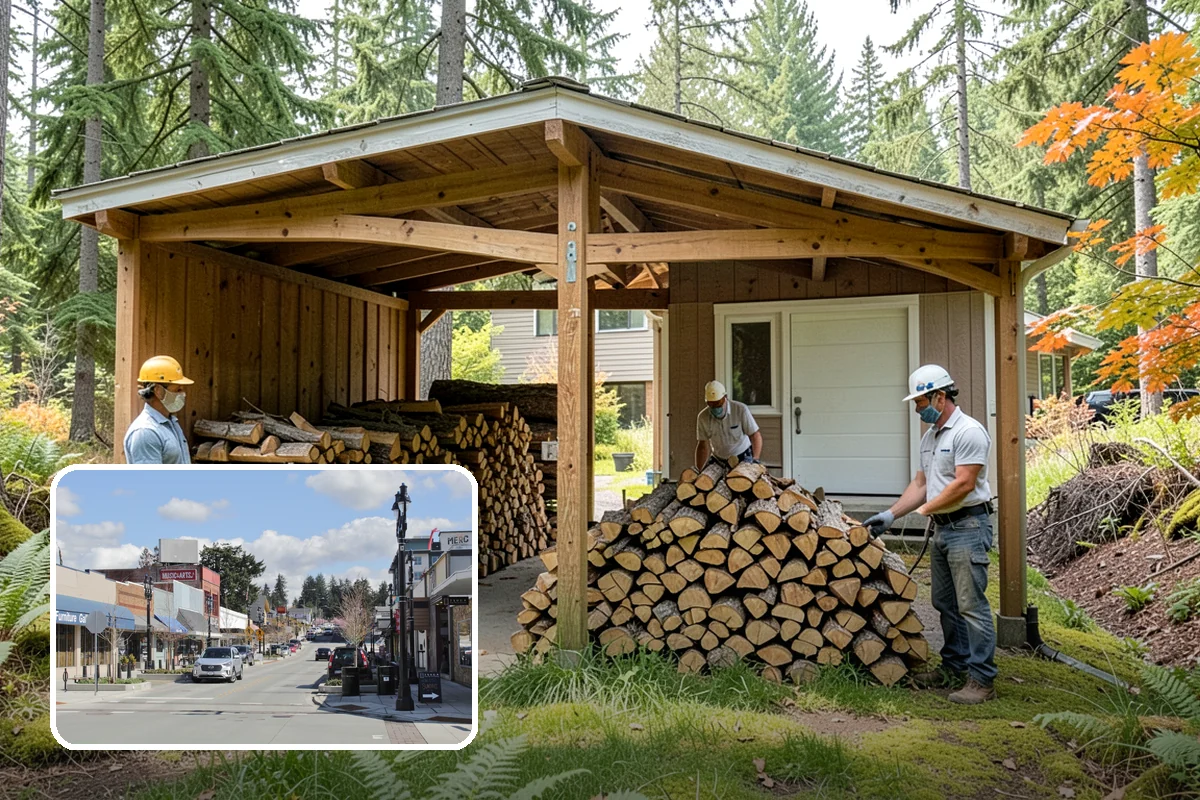 Full Cord Firewood in Bothell, King County, WA - A full season's worth of dependable heat