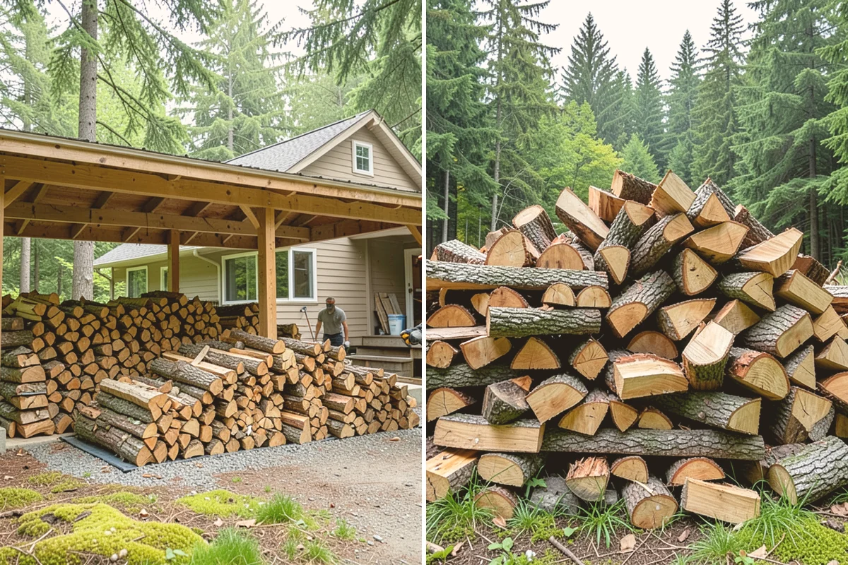 Full Cord Firewood in Bothell, King County, WA - Order your full cord and set a delivery day