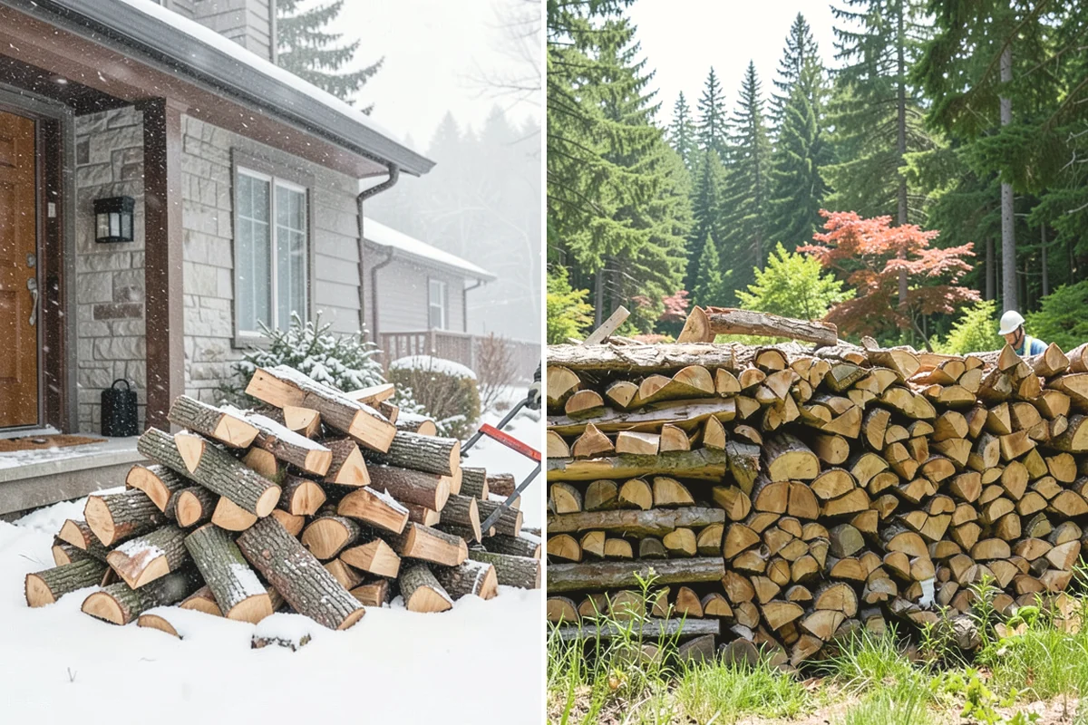 Full Cord Firewood in Burlington, Skagit County, WA - Order your full cord and set a delivery day