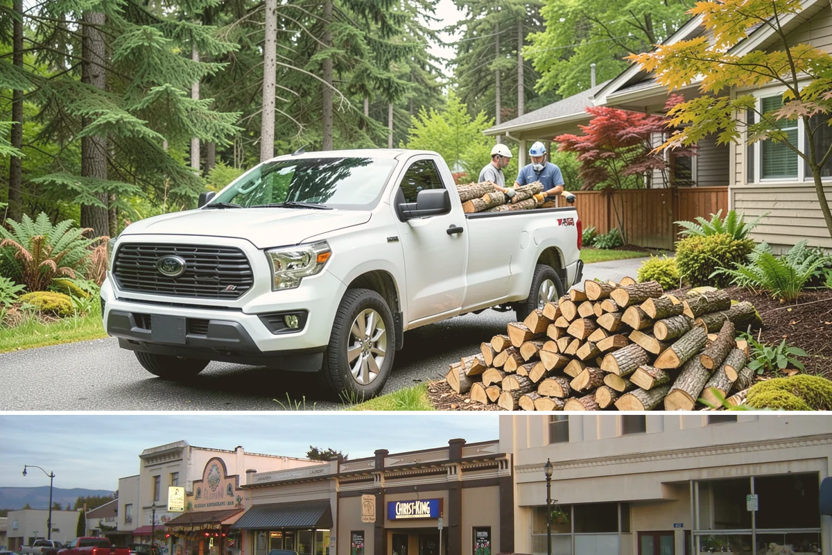 Full Cord Firewood in Burlington, Skagit County, WA - Buy a full cord in late summer or early fall so it is stacked and settled before winter.