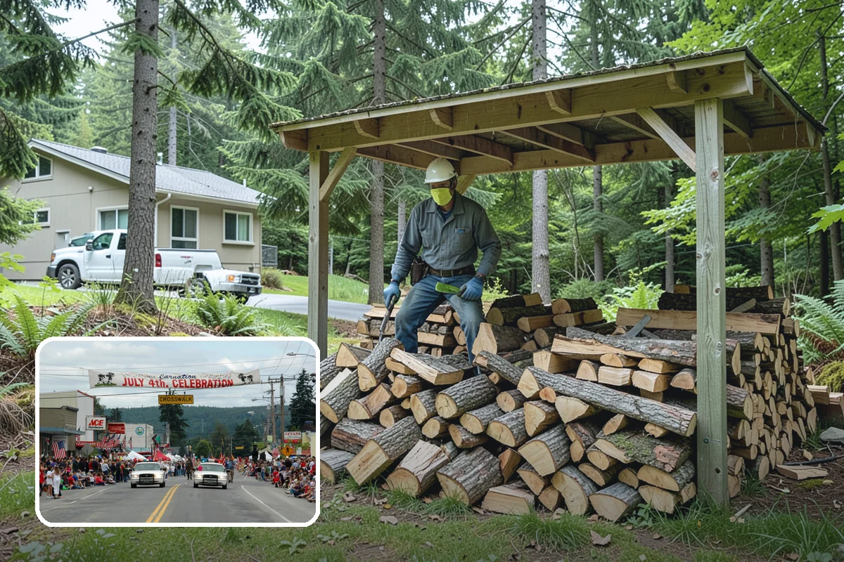 Full Cord Firewood in Carnation, King County, WA - A full season's worth of dependable heat