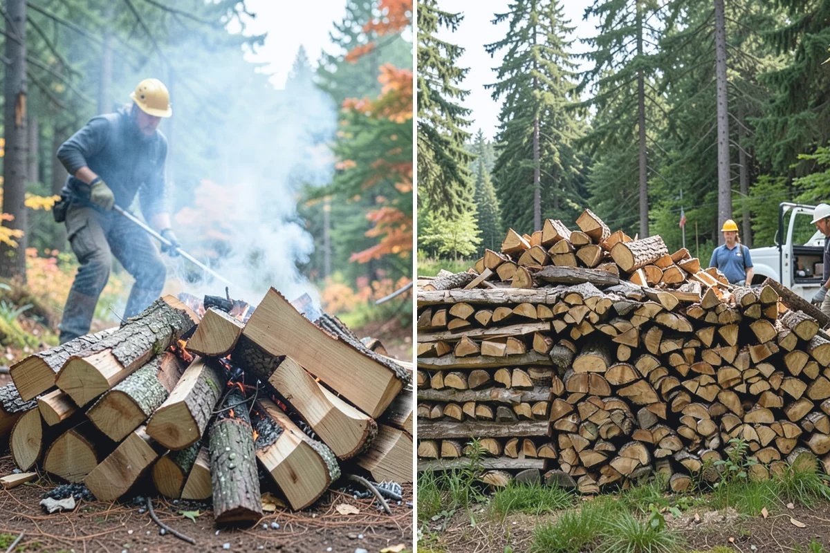 Full Cord Firewood in Coupeville, Island County, WA - Order your full cord and set a delivery day