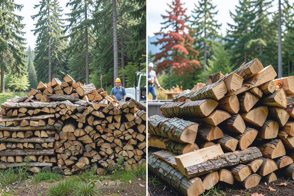 Full Cord Firewood in Darrington, Snohomish County, WA - Order your full cord and set a delivery day