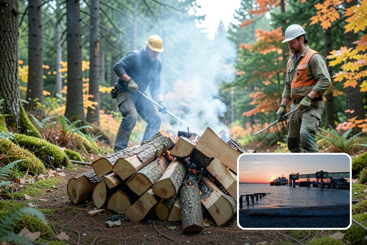 Full Cord Firewood in Edmonds, Snohomish County, WA - A full season's worth of dependable heat