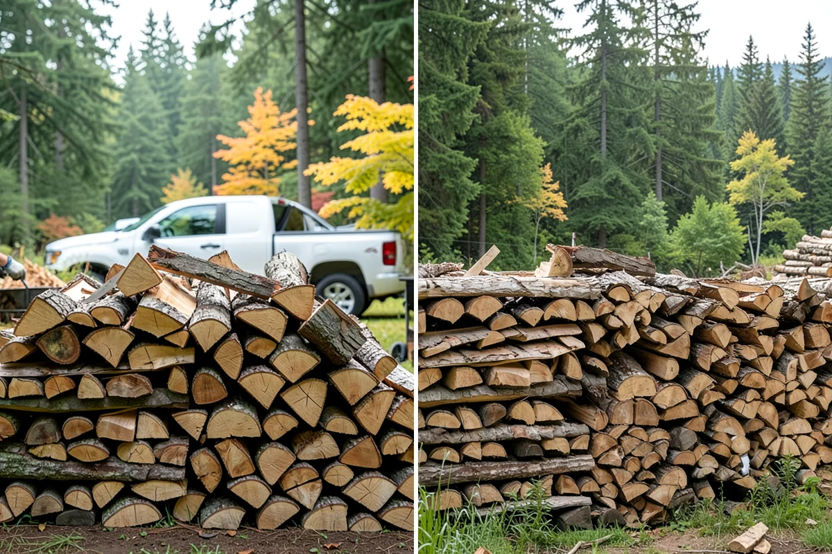 Full Cord Firewood in Federal Way, King County, WA - Order your full cord and set a delivery day