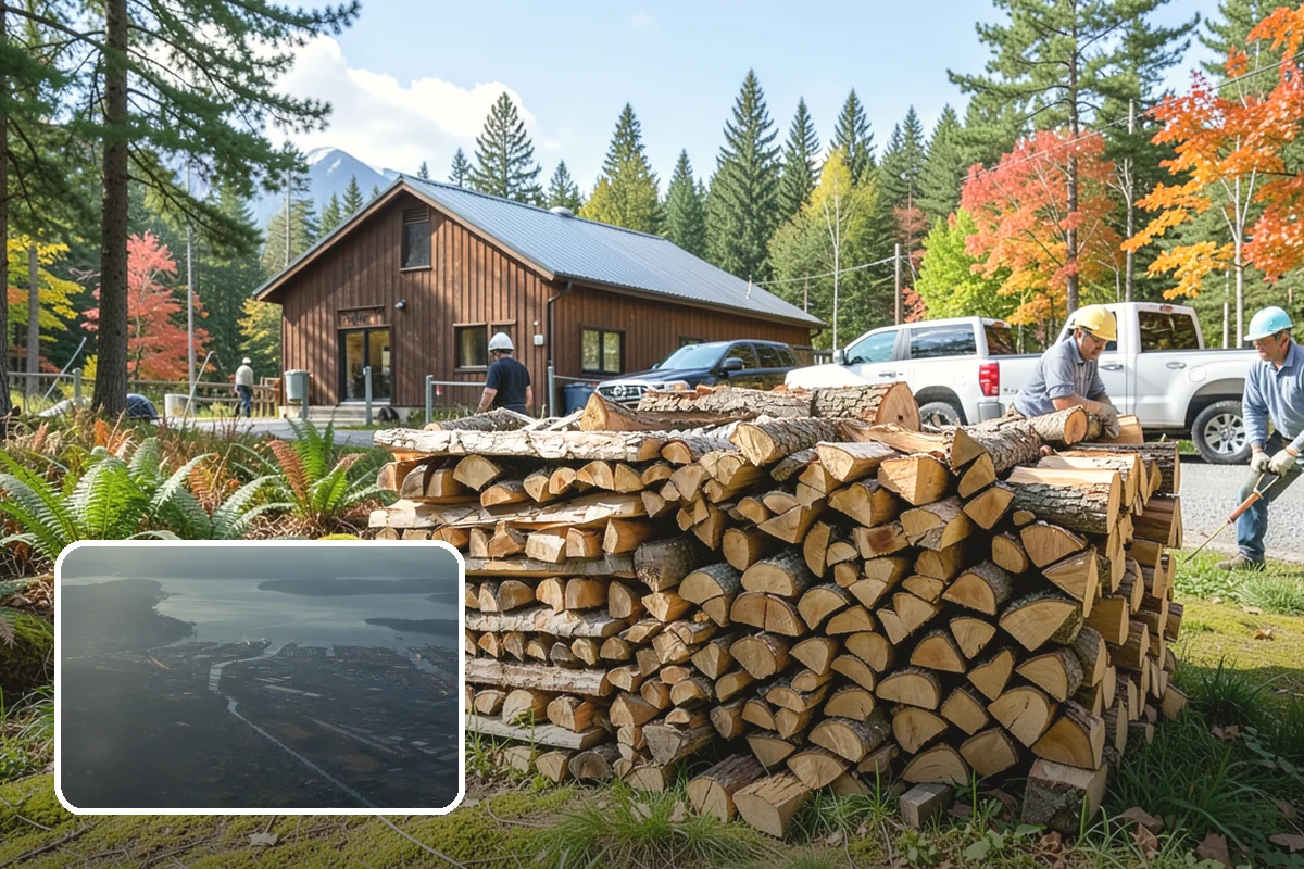 Full Cord Firewood in Fife, Pierce County, WA - A full season's worth of dependable heat