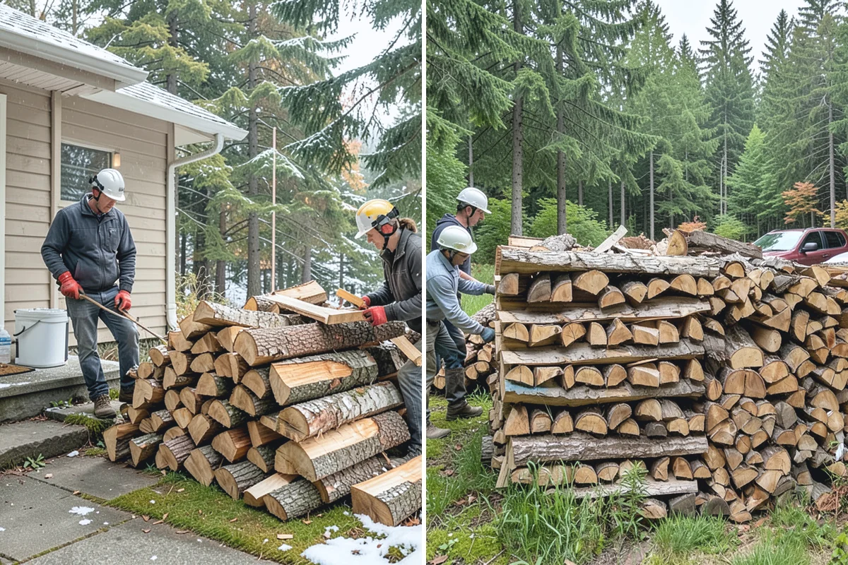 Full Cord Firewood in Granite Falls, Snohomish County, WA - Order your full cord and set a delivery day