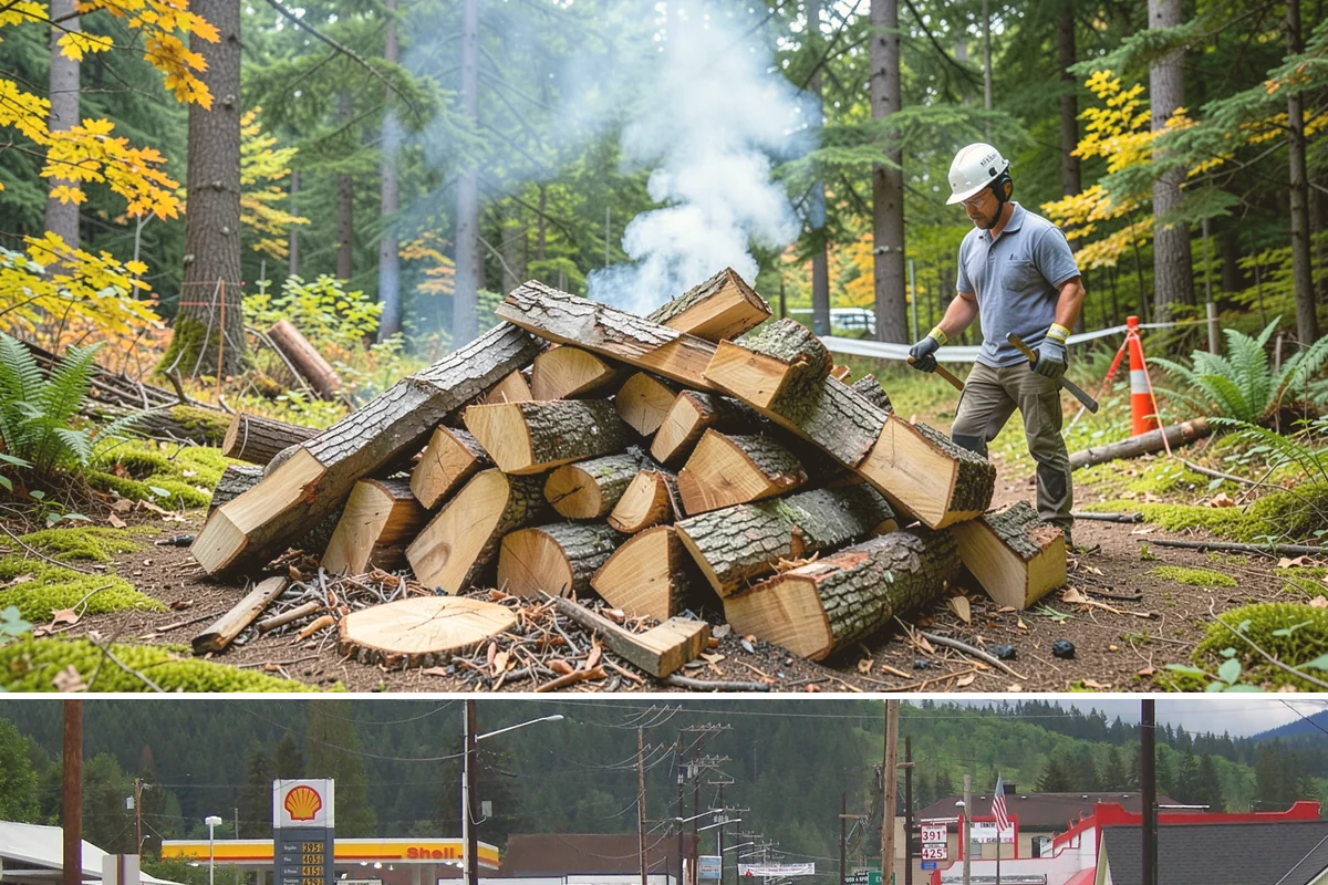 Full Cord Firewood in Granite Falls, Snohomish County, WA - Buy a full cord in late summer or early fall so it is stacked and settled before winter.