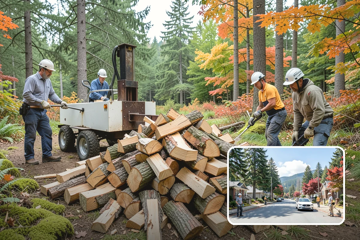 Full Cord Firewood in Hunts Point, King County, WA - A full season's worth of dependable heat