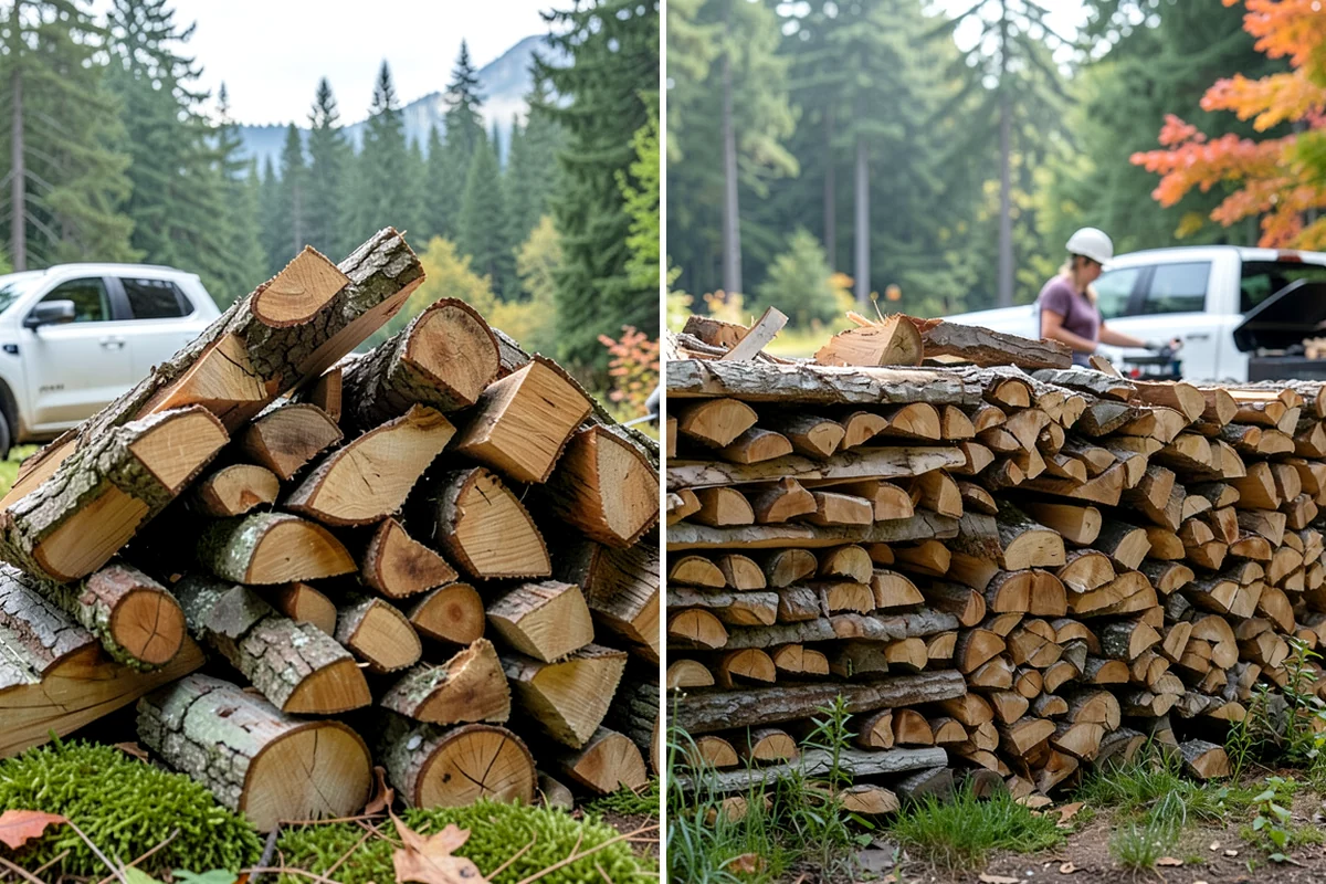 Full Cord Firewood in Kenmore, King County, WA - Order your full cord and set a delivery day