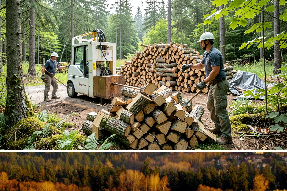 Full Cord Firewood in Kenmore, King County, WA - Buy a full cord in late summer or early fall so it is stacked and settled before winter.