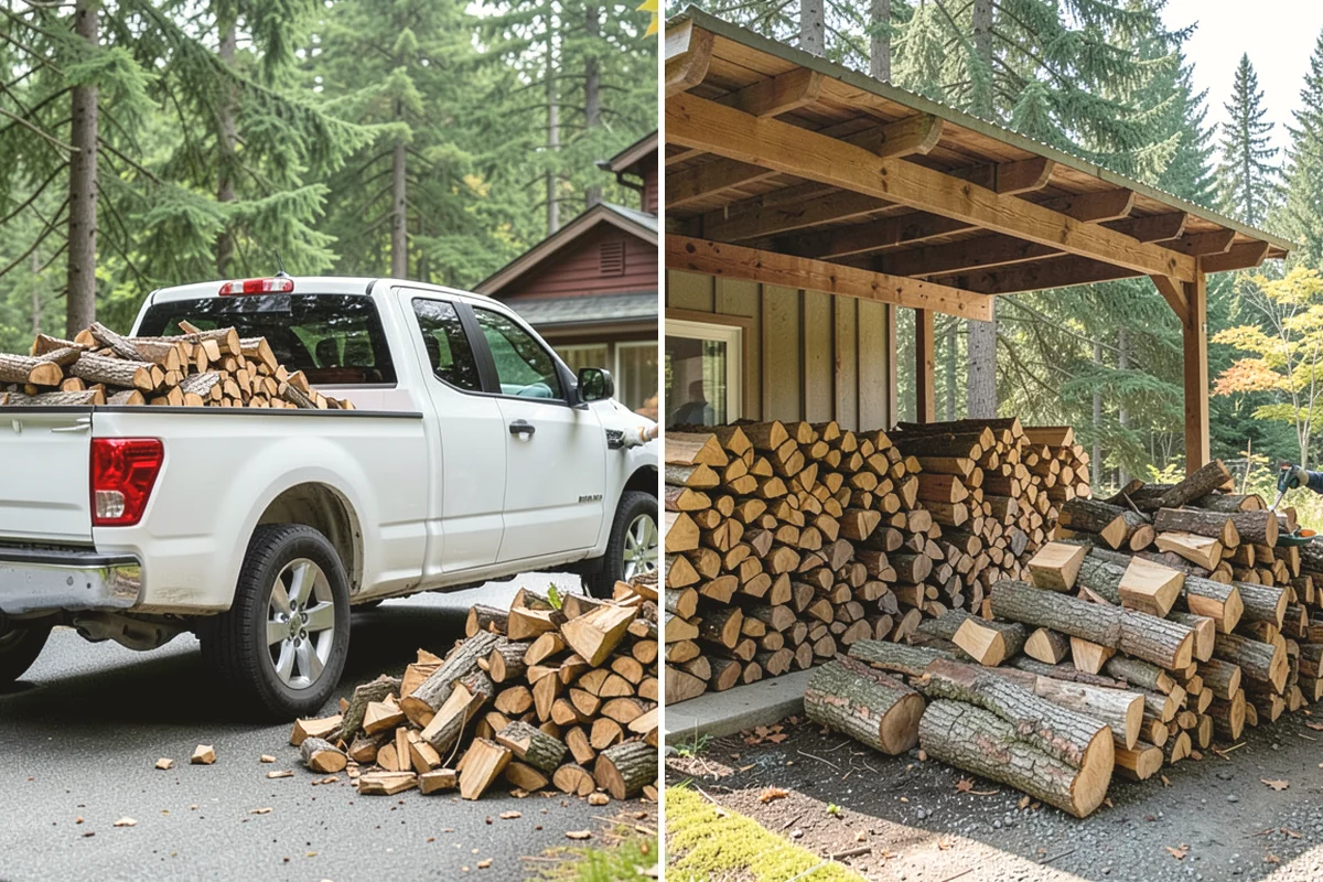 Full Cord Firewood in La Conner, Skagit County, WA - Order your full cord and set a delivery day