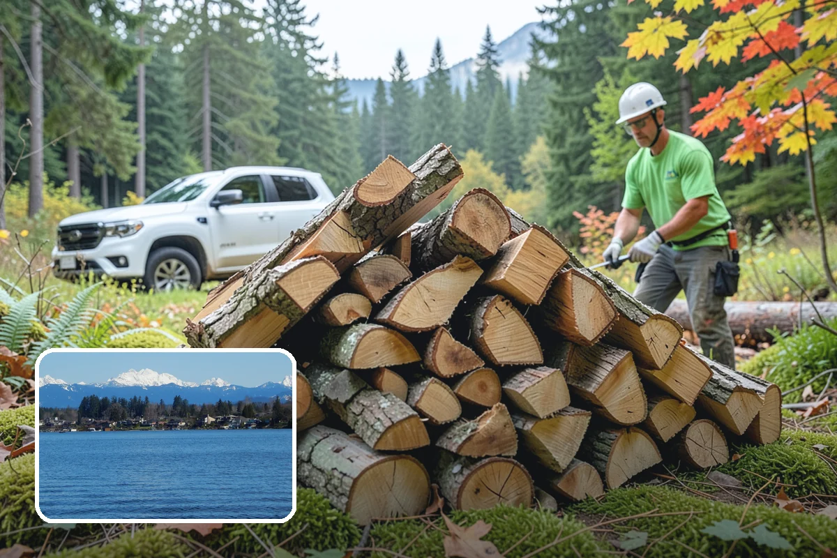 Full Cord Firewood in Lake Stevens, Snohomish County, WA - A full season's worth of dependable heat