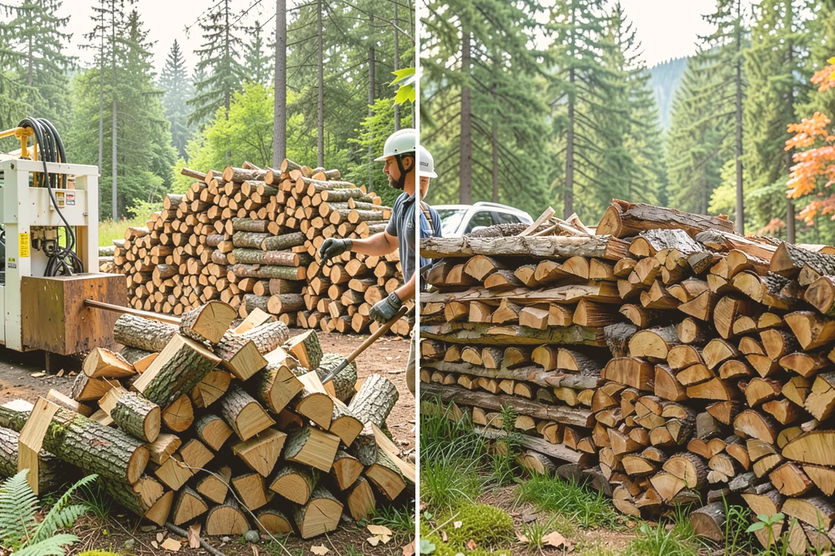 Full Cord Firewood in Lynnwood, Snohomish County, WA - Order your full cord and set a delivery day