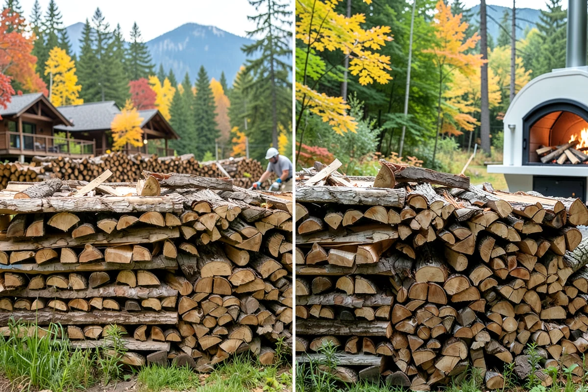 Full Cord Firewood in Maple Valley, King County, WA - Order your full cord and set a delivery day