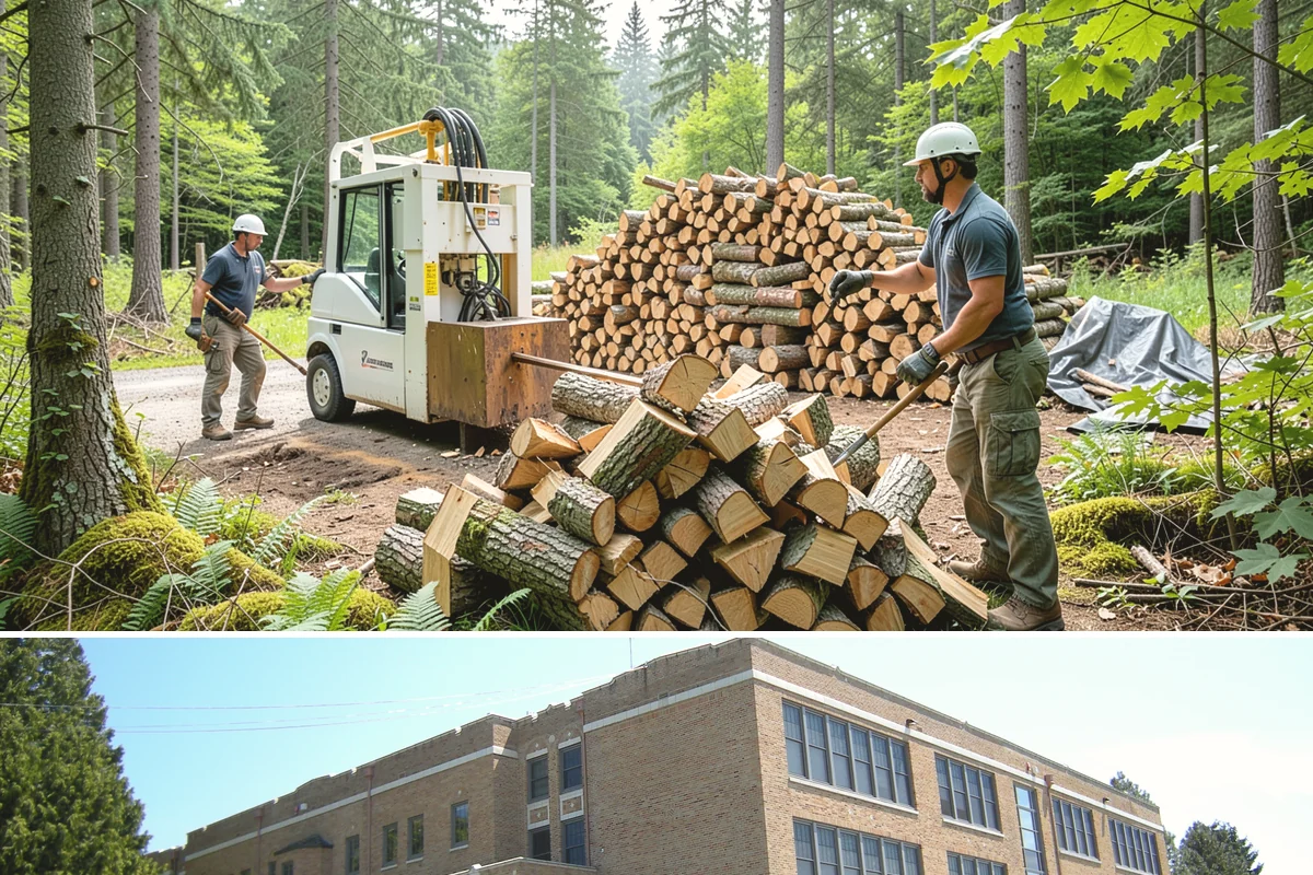 Full Cord Firewood in Maple Valley, King County, WA - Buy a full cord in late summer or early fall so it is stacked and settled before winter.
