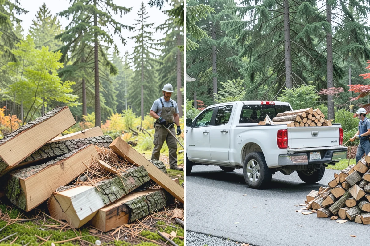 Full Cord Firewood in Marysville, Snohomish County, WA - Order your full cord and set a delivery day